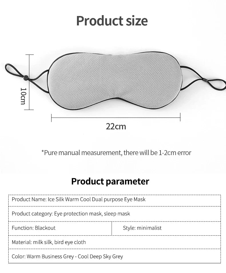 Silk Eye Mask for Deep Sleep