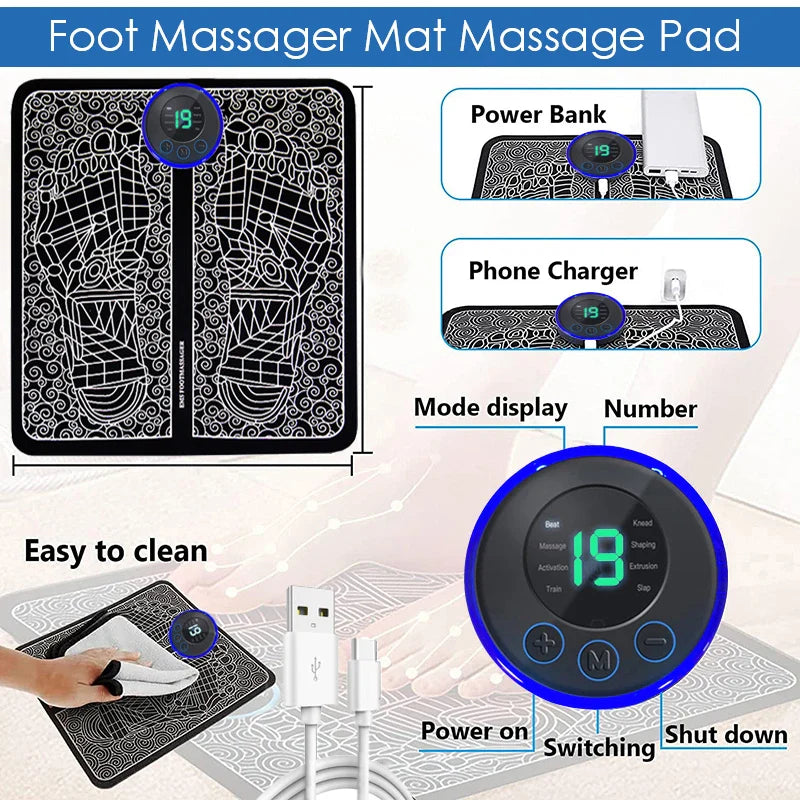 Smart Foot Massager Relax, Recharge, Repeat