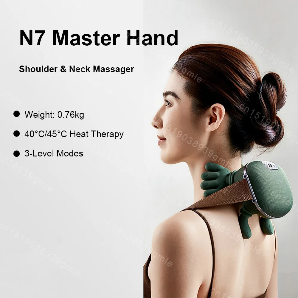 Shiatsu Massager – Deep Relief in Minutes.