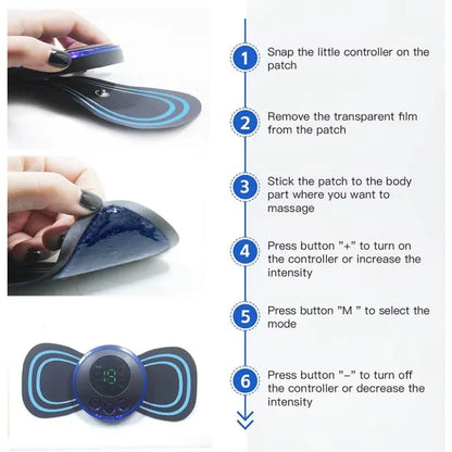 Compact Neck Massager Relief On the Go