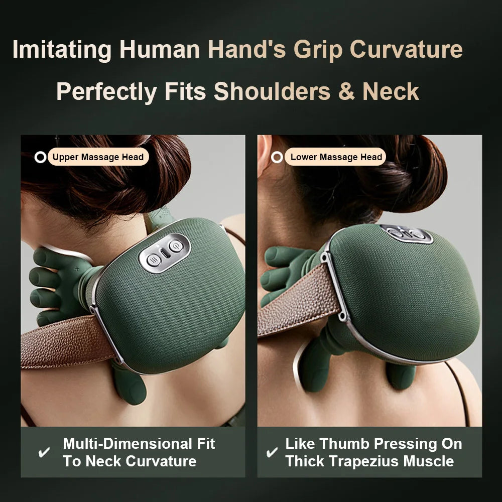 Shiatsu Massager – Deep Relief in Minutes.