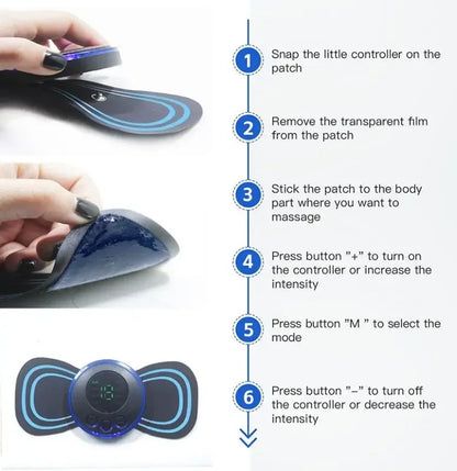 Compact Neck Massager Relief On the Go